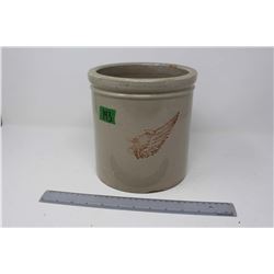 Vintage One Gallon Red Wing (Large Wing) Crock