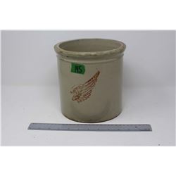 Vintage One Gallon Red Wing (Large Wing) Crock
