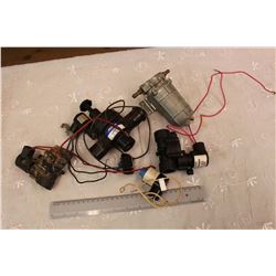 110 Volt Water Valves, Spare Colnoid, 12 Volt Fuel Pump