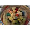 Image 3 : Bucket of Wooden Blocks