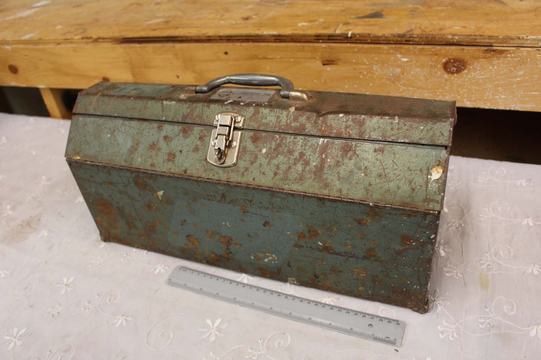 Vintage Metal Toolbox
