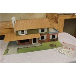 Vintage Tin Dollhouse