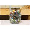 Image 3 : Large Jar of Various Marbles