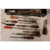 Image 2 : Lot of Vintage Hand Tools and Tool Box