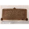 Image 2 : Vintage Cockshutt Cast Iron Toolbox Lid