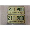 Image 1 : 1974 Saskatchewan License Plates (Duplicate)