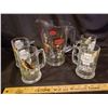 Schmidt Pictcher And Beer Mugs (4) Largemouth Bass Collector Series II