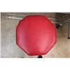 Image 2 : Vintage Padded Red Stool