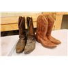 Image 1 : (2) Pairs of Boulet Cowboy Boots Size 10