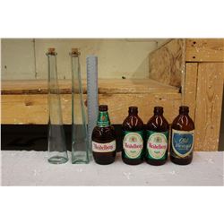 Lot of Glass Bottles