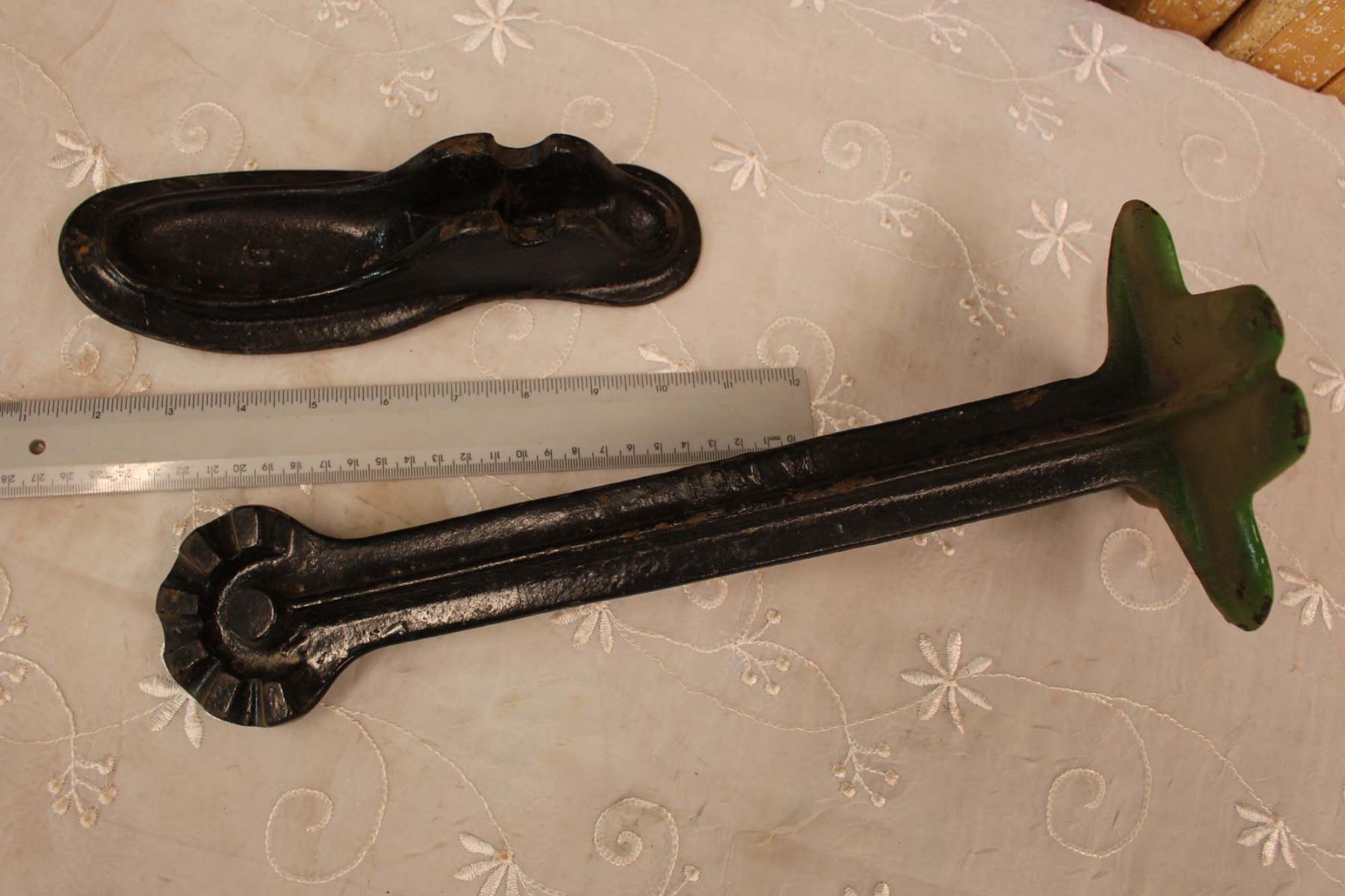 Vintage Cast Iron Shoe Form Vintage Cast Iron Shoe Form