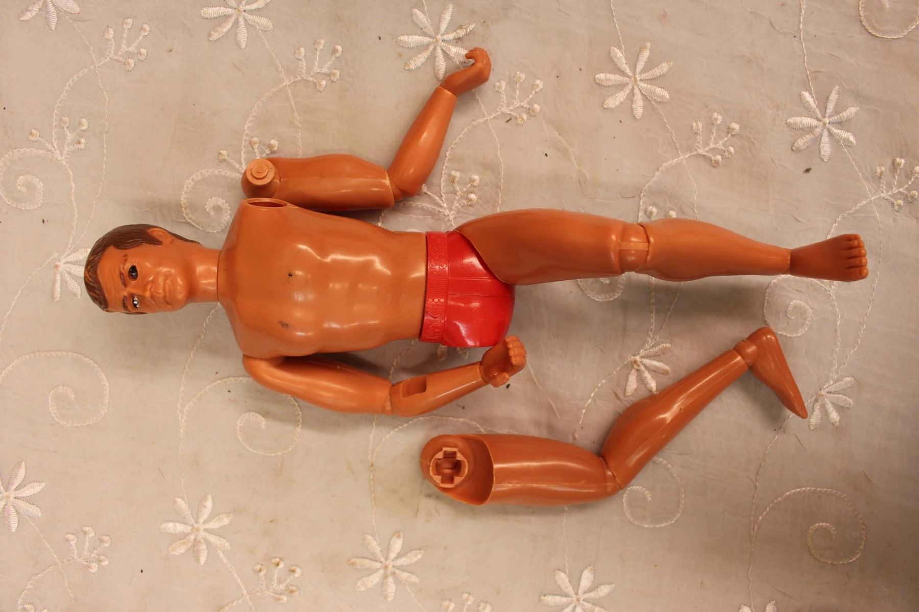 six million dollar man rocket ship toy