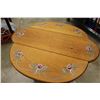 Image 2 : Pine Drop Leaf Accent Table (24"x22"x9" Folded)