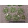 Image 8 : Lot of Green Depression Dishware- Measuring Cup, Ashtray, Etc