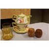Image 2 : Lot of Dishware (Bowls, Tea Pot, Glasses)
