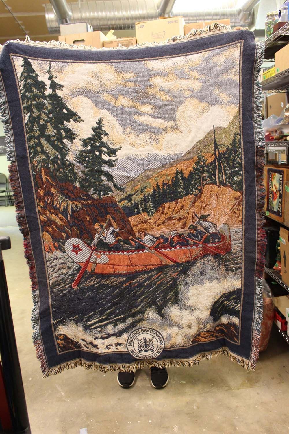 (2) Blankets (One Hudson's Bay)