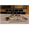 Image 1 : Lot of Decorative Chalkboards on Stand (Various Sizes)