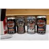 Image 4 : Lot of Unopened Collectors Harley Davidson Sturgis Beer Cans (8), Great Western Rider Pride Beer Bot