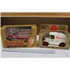 Image 1 : Die Cast Coin Coca Cola Truck and Ertle Neilson Ice Cream Truck