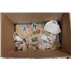 Image 2 : Box of Misc Stamps with Vintage Collector Album (2)