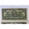 Image 2 : 1937 1$, 5$ & 10$ Canada Bank Notes