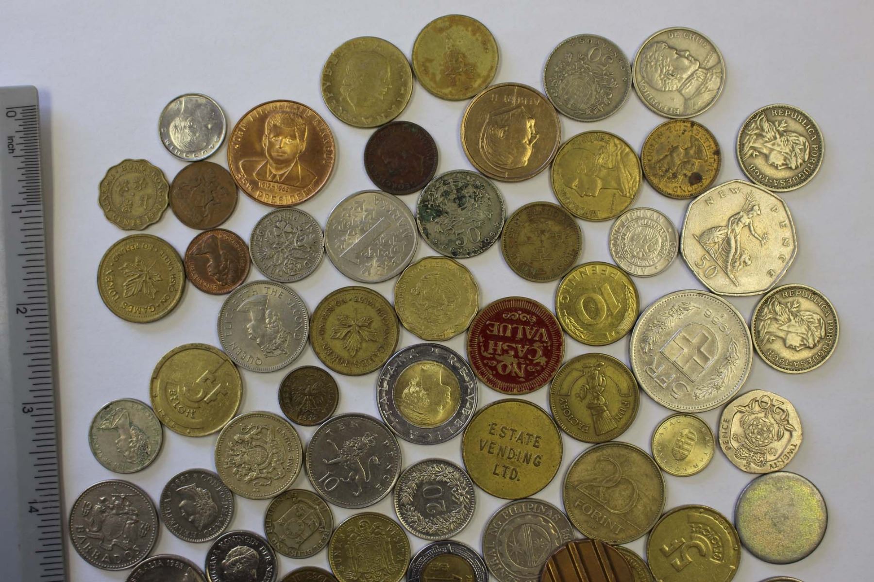 Lot Of Various Foreign Coins lot-of-various-foreign-coins