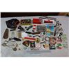 Image 1 : Lot of Vintage Misc (CN Train, Badges, Pins, WW2 Ration Fuel Tablet, Etc)