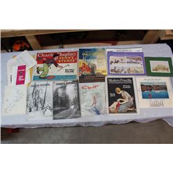 Lot of Vintage Paper Related (Canadian Pictoral Magazines, Calendars, etc.)