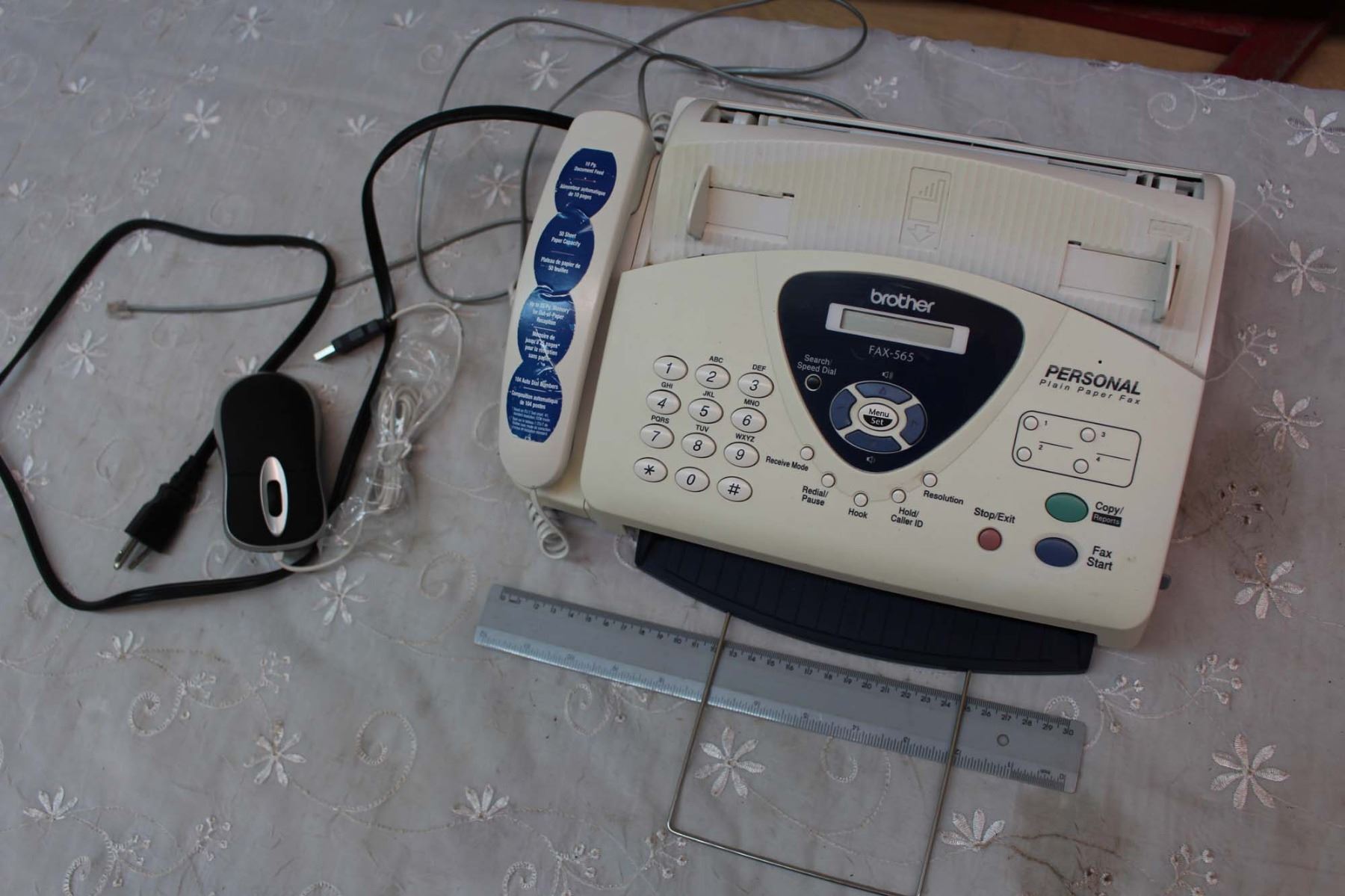 Brother Personal Plain Paper Fax Machine Brother personal plain paper fax machine