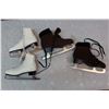 Image 1 : 2 Pairs of Figure Skates (CCM & Walmart Brand)