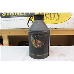 Vintage Metal Cream Can