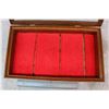 Image 4 : Wooden Display Case - 18" x 10.5" x 3.5"