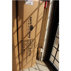 SPIRIT SLEEP FULL SIZE 8" FOAM MATTRESS