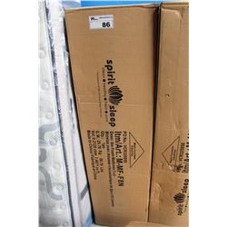 SPIRIT SLEEP FULL SIZE 8" FOAM MATTRESS