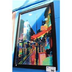 FRAMED PAINTING, SOHO NIGHTLIFE
