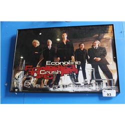 FRAMED ECONOLINE CRUSH BAND POSTER