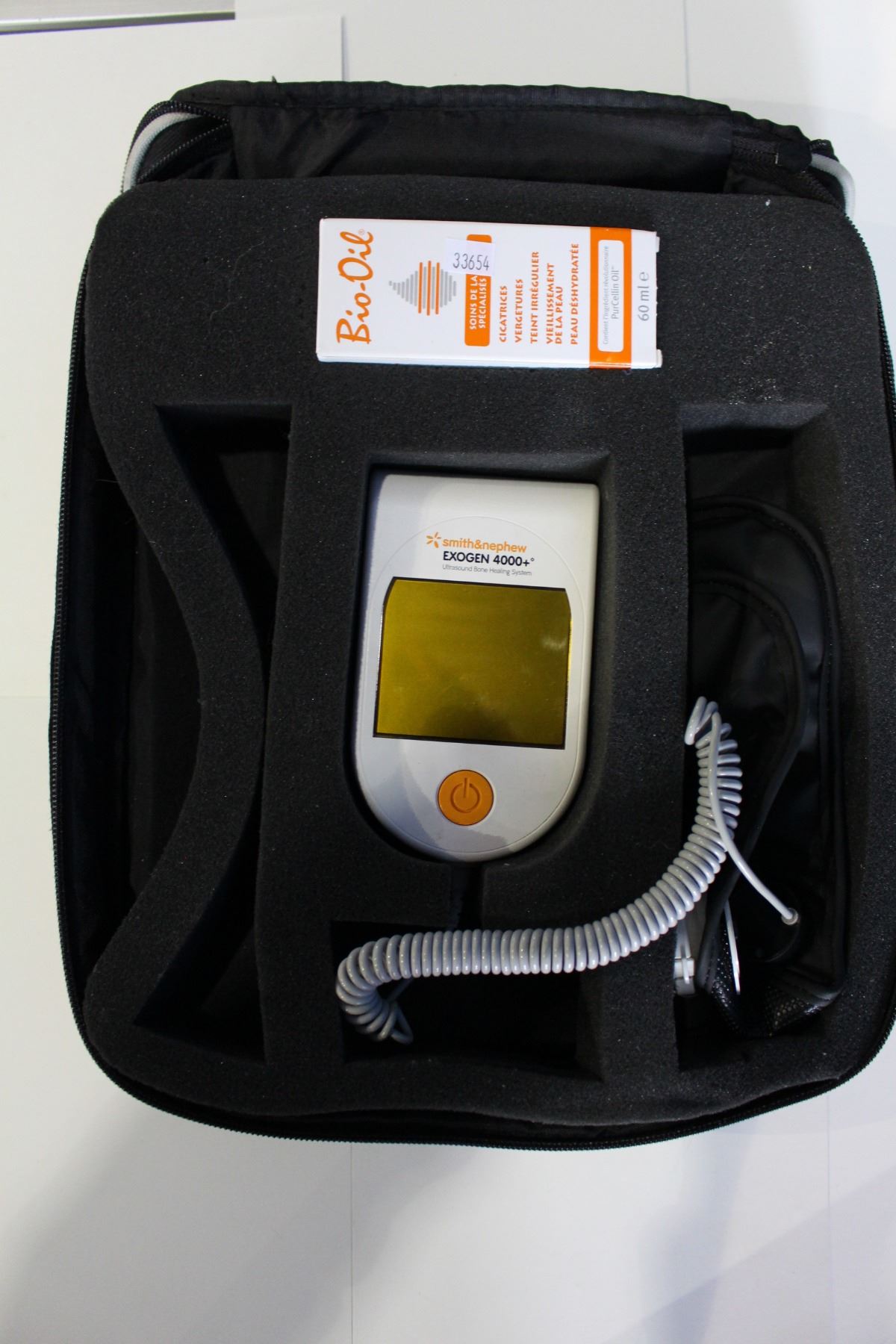 SMITH & NEPHEW EXOGEN 4000+ ULTRASOUND BONE HEALING SYSTEM WITH BIO OIL