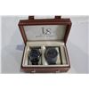 Image 1 : 2 JOSHUA AND SONS WATCHES OWNED BY TIM CRONK (BC LIONS PLAYER)