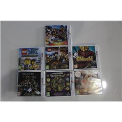 7 NINTENDO 3DS GAMES