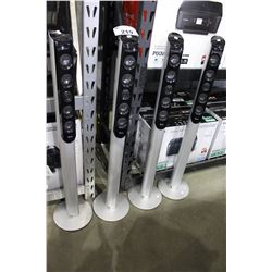 4 KIRSCH LOUD SPEAKERS