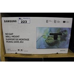 SAMSUNG NO GAP 49",55",65" WALL MOUNT