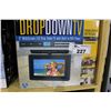 Image 1 : 9" WIDESCREEN LCD DROP DOWN TV WITH BUILT-IN DVD PLAYER