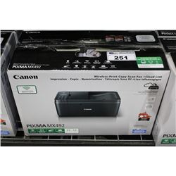 CANON PIXMA MX492 PRINTER
