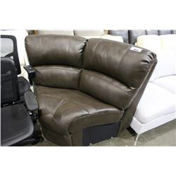 BROWN SECTIONAL PIECE