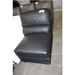 BLACK SECTIONAL PIECE