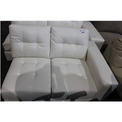 WHITE SECTIONAL PIECE
