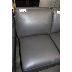 GREY SECTIONAL PIECE
