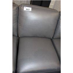 GREY SECTIONAL PIECE
