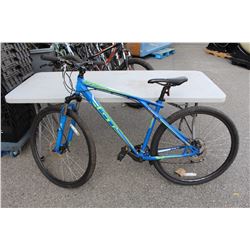 TRIPLE TRIANGLE DESIGN BLUE AND GREEN  MENS MOUNTAIN BIKE