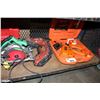 Image 1 : SHELF LOT INCLUDING CIRCULAR SAW, NAIL GUN AND MORE